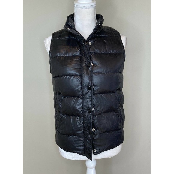 J. CREW Women's Full Zip Snap Down Puffer Vest XS
